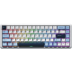 Дротова магнітна клавіатура Ajazz AK680 MAX Magnetic switches Blue White Dark Blue (AK680-M-BWD-AW)
