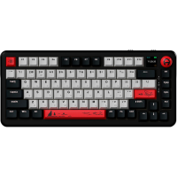 Бездротова механічна клавіатура Ajazz AK820 MAX Avocado Switch Black RGB (AK820MAX-AS-BG)