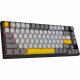 Бездротова механічна клавіатура Ajazz AK820 PRO 75% Flying Fish Switch Black RGB (AK820PRO-FF-BGY)
