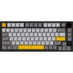 Бездротова механічна клавіатура Ajazz AK820 PRO 75% Flying Fish Switch Black RGB (AK820PRO-FF-BGY)