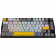 Бездротова механічна клавіатура Ajazz AK820 PRO 75% Flying Fish Switch Black RGB (AK820PRO-FF-BGY)