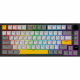 Бездротова механічна клавіатура Ajazz AK820 PRO 75% Flying Fish Switch Black RGB (AK820PRO-FF-BGY)