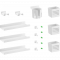 Набір аксесуарів для органайзерів Officepro OA530 White