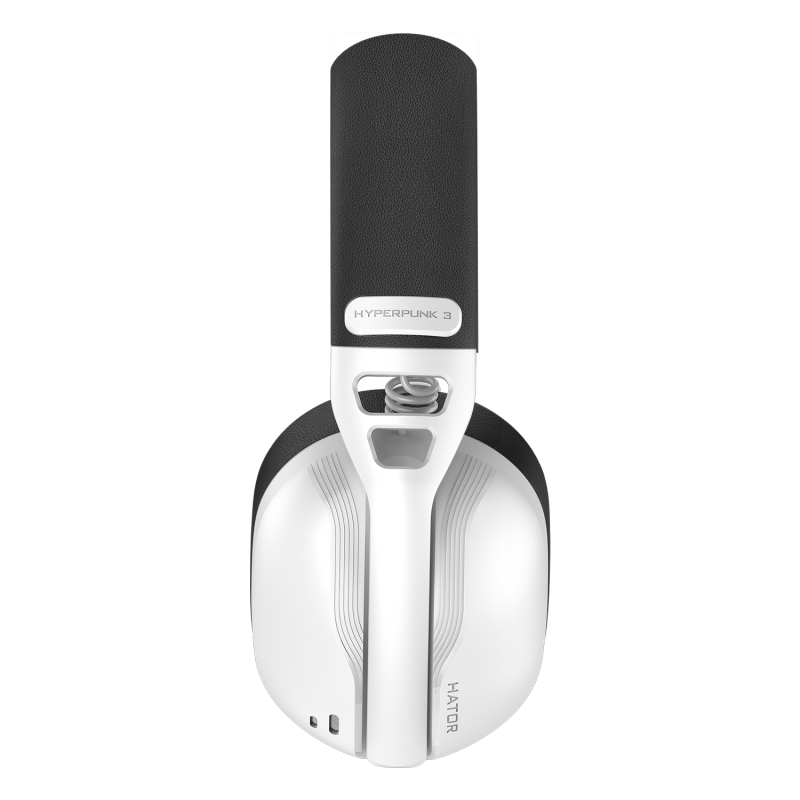 Ігрова гарнітура HATOR HYPERPUNK 3 Hi-Res (ESH16) wireless white, SyncHUB connection