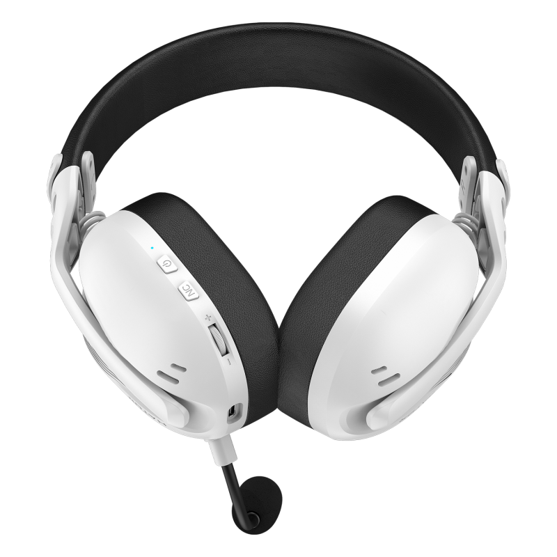 Ігрова гарнітура HATOR HYPERPUNK 3 Hi-Res (ESH16) wireless white, SyncHUB connection