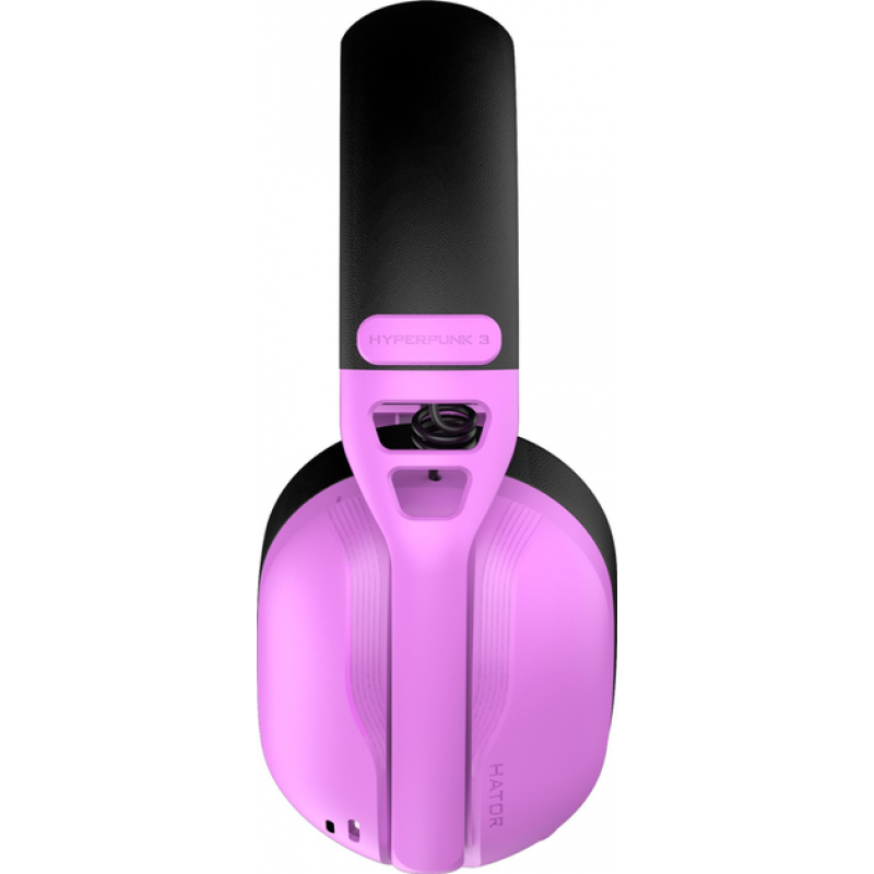 Ігрова гарнітура HATOR HYPERPUNK 3 Hi-Res (ESH19) wireless cyber violet, SyncHUB connection