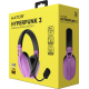 Ігрова гарнітура HATOR HYPERPUNK 3 Hi-Res (ESH19) wireless cyber violet, SyncHUB connection