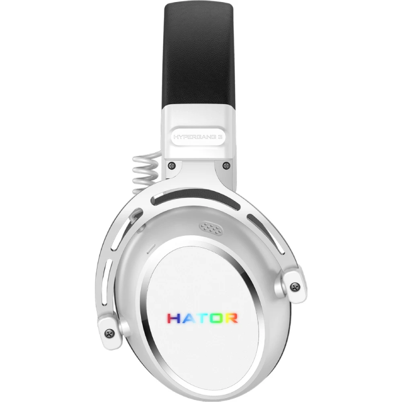 Ігрова гарнітура HATOR HYPERGANG 3 Hi-Res (ESH56) wireless white, SyncHUB connection