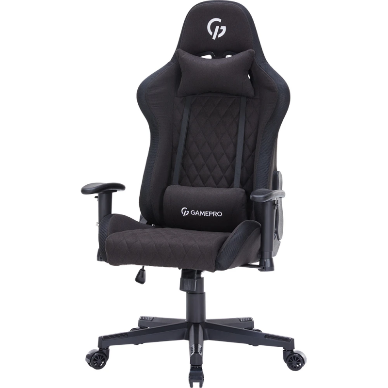 Крісло ігрове Gamepro GC700FB RGB Fabric Black