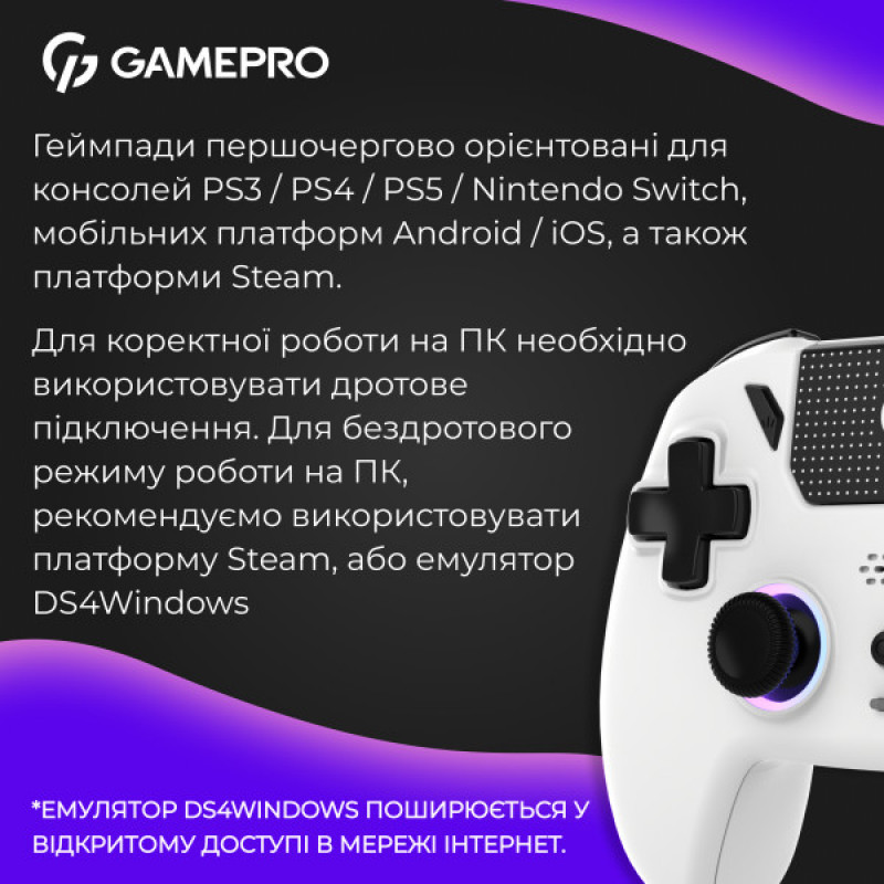 Беспроводной геймпад GamePro GPS20W