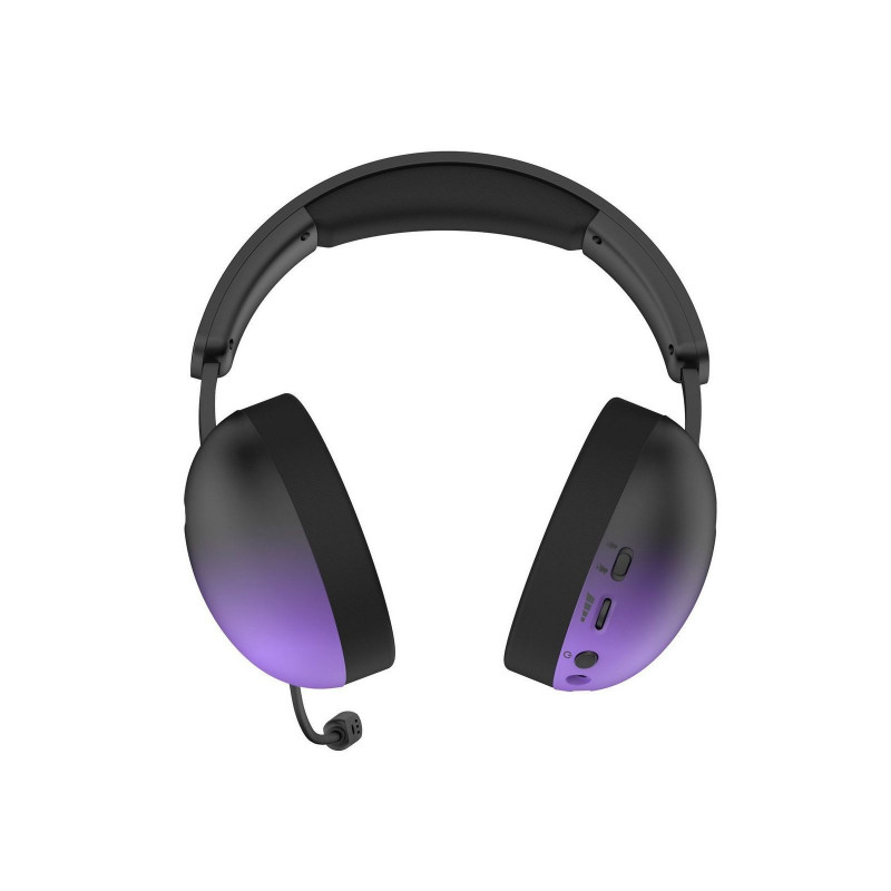 Ігрова гарнітура HATOR Hellyberry HH30 PRO wireless (HH30_PRO_wireless_BV) black-violet gradient