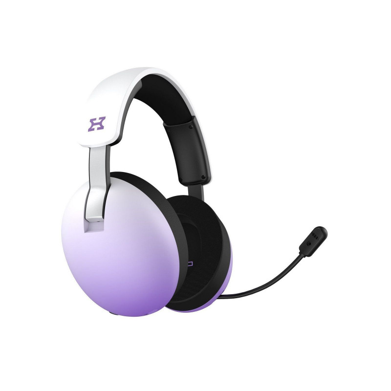 Ігрова гарнітура HATOR Hellyberry HH30 PRO wireless (HH30_PRO_wireless_WV) white-violet gradient