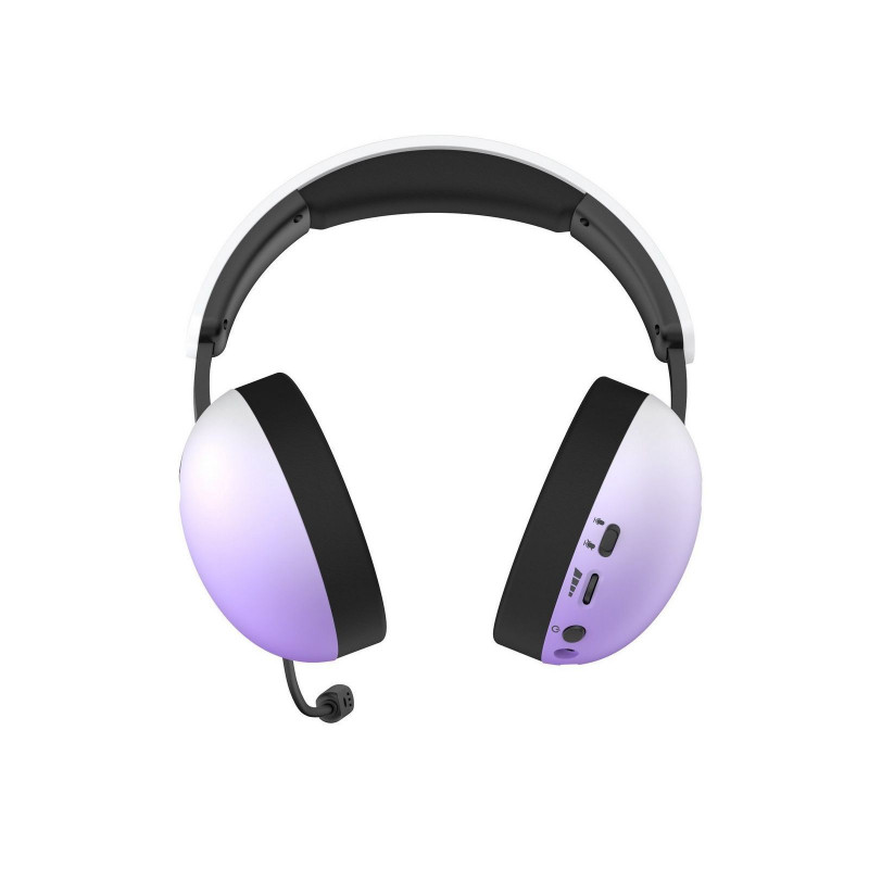 Ігрова гарнітура HATOR Hellyberry HH30 PRO wireless (HH30_PRO_wireless_WV) white-violet gradient
