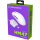 Миша бездротова Hator Hellyberry HM47 Wireless White/Violet (HM47_white_violet)
