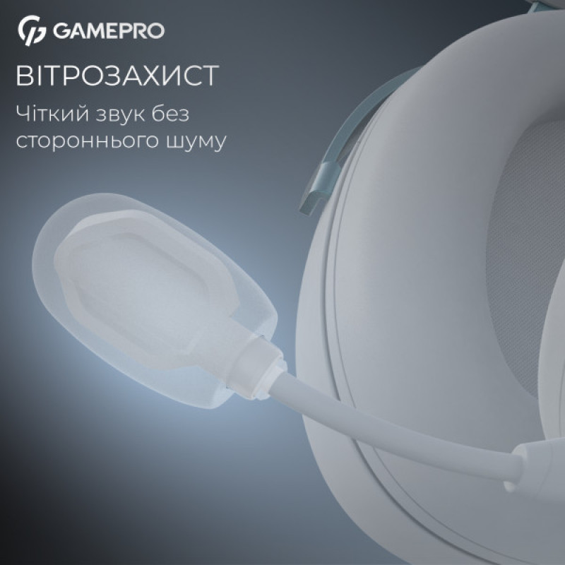 Дротова ігрова гарнітура GamePro Asgard Freya (HS145W)