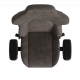 Крісло для геймерів HATOR Arc 3 XL Velour (HTC3442XL) Milk Shake