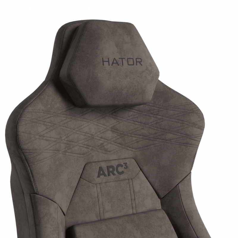 Крісло для геймерів HATOR Arc 3 XL Velour (HTC3442XL) Milk Shake