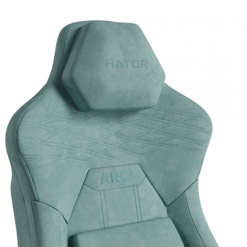 Крісло для геймерів HATOR Arc 3 XL Velour (HTC3443XL) Turquoise