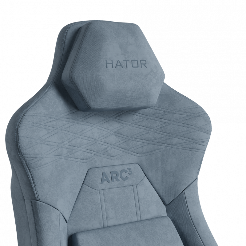 Крісло для геймерів HATOR Arc 3 XL Velour (HTC3445XL) Blue