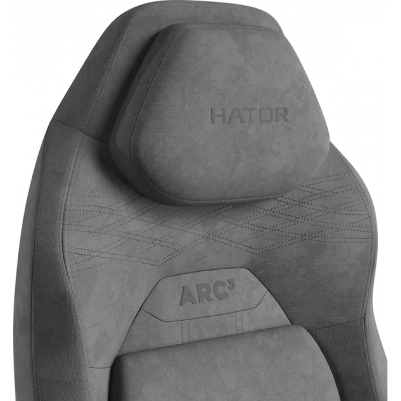 Крісло для геймерів HATOR Arc 3 L Velour (HTC3446L) Grey