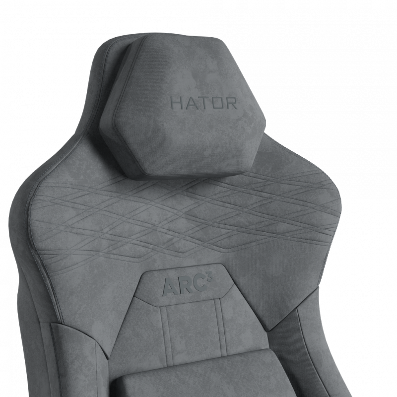 Крісло для геймерів HATOR Arc 3 XL Velour (HTC3446XL) Grey