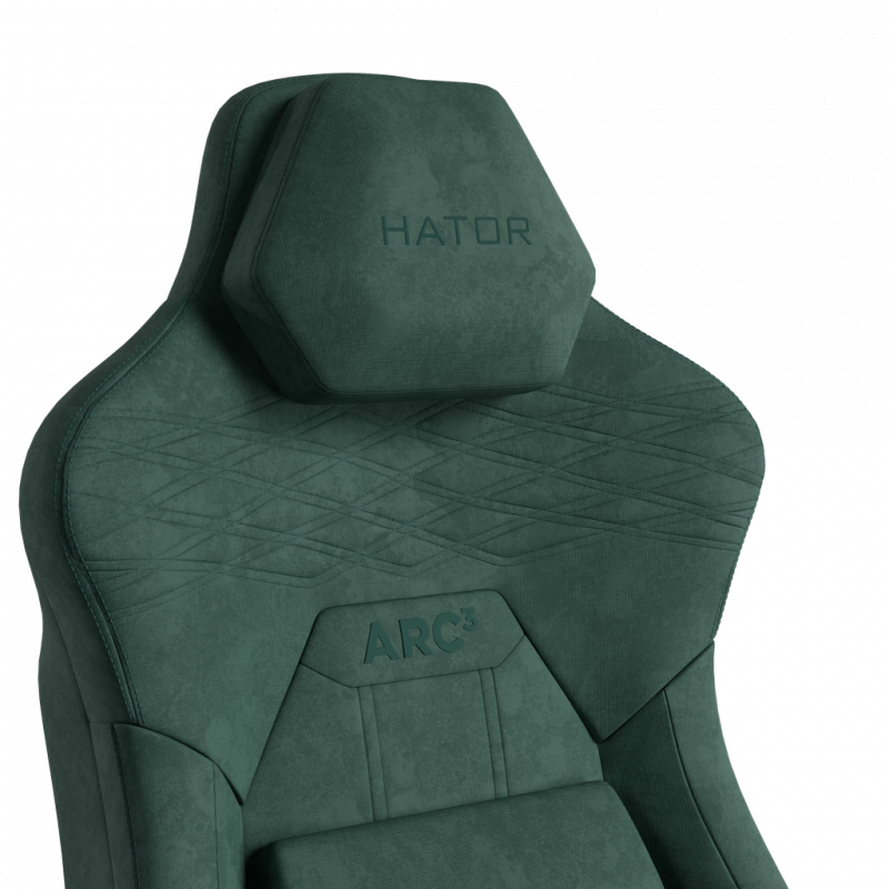 Крісло для геймерів HATOR Arc 3 XL Velour (HTC3448XL) Emerald