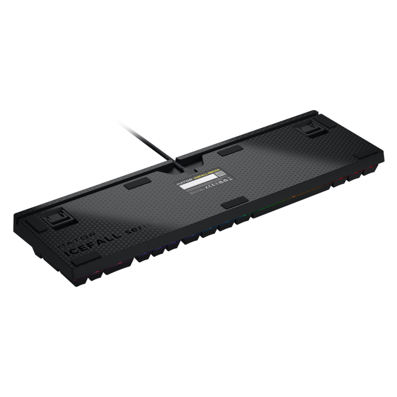 Клавіатура механічна HATOR Icefall Mecha Rainbow (HTK104UA) black