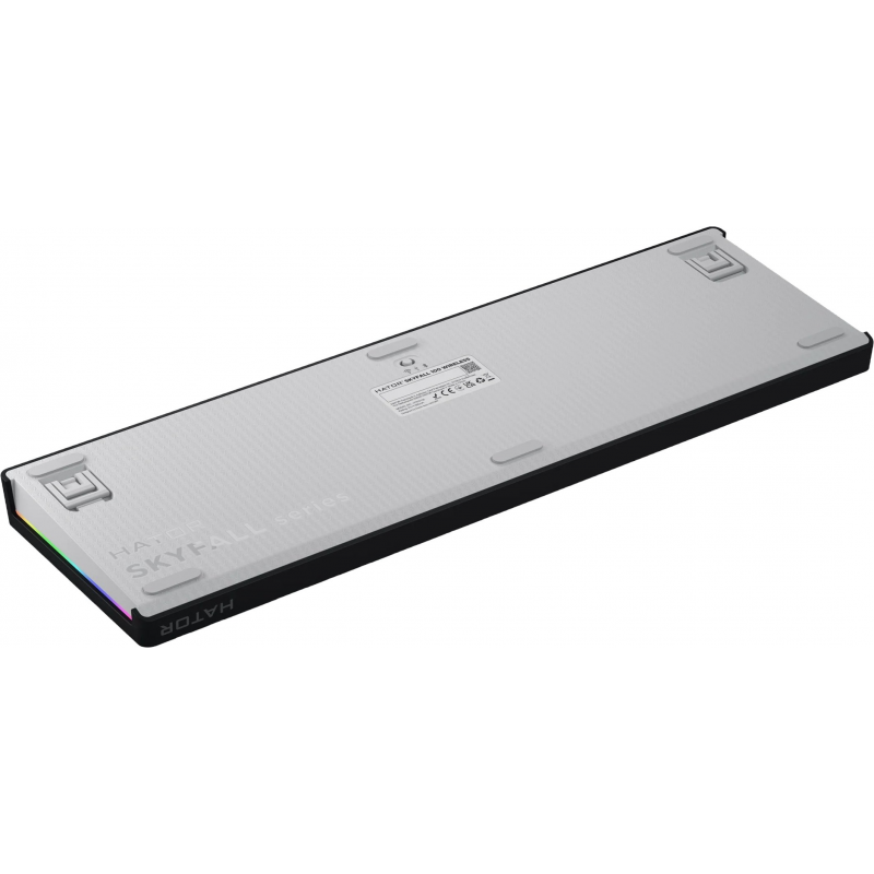 Клавіатура механічна HATOR Skyfall 100 wireless (HTK3100) black-white, US