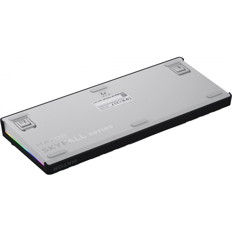 Клавіатура механічна HATOR Skyfall 80 wireless (HTK3180) black-white, US layout