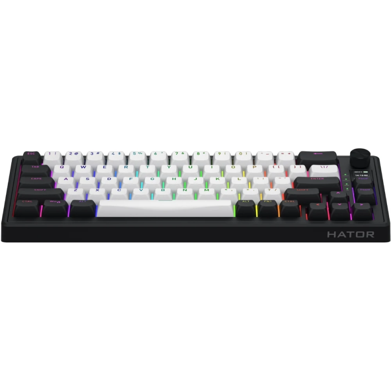 Клавіатура магнітна HATOR Skyfall 65 MAG ULTIMA 8K wireless (HTK3860) black-white