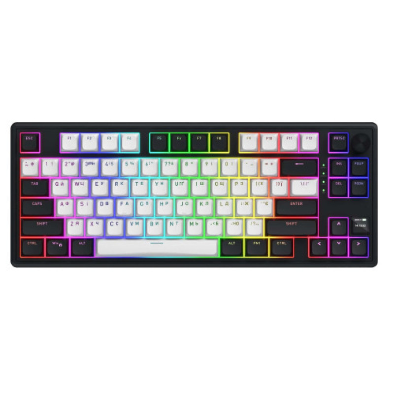 Клавиатура беспроводная Hator Skyfall 80 MAG Ultima 8K Wireless White-Black (HTK3880UA)