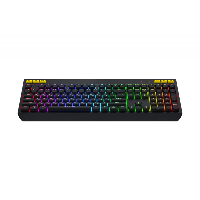 Клавіатура мембранна HATOR Icefall (HTK402UA) black