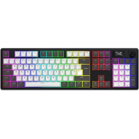 Клавіатура механічна HATOR Skyfall 100 PRO wireless (HTK4100EU) grey-black, UK-ISO, silent switches