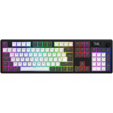 Клавіатура механічна HATOR Skyfall 100 PRO wireless (HTK4100EU) grey-black, UK-ISO, silent switches