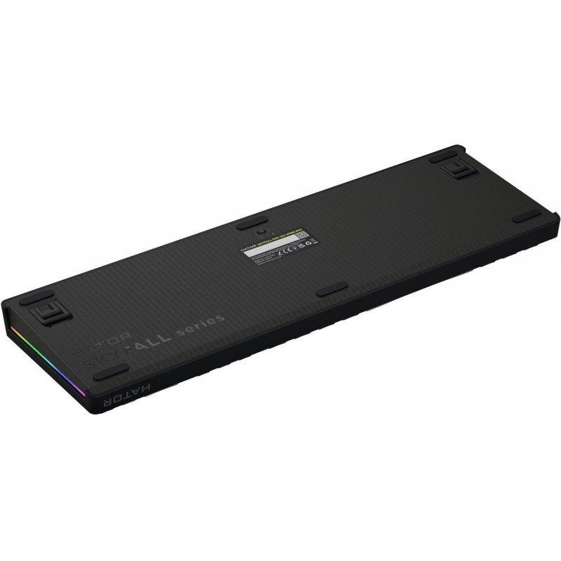 Клавіатура механічна HATOR Skyfall 100 PRO wireless (HTK4100EU) grey-black, UK-ISO, silent switches