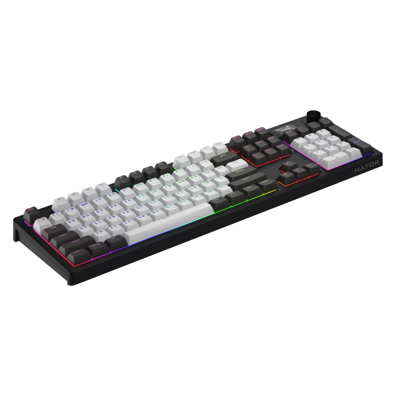 Клавіатура механічна HATOR Skyfall 100 PRO wireless (HTK4100UA) grey-black, silent switches