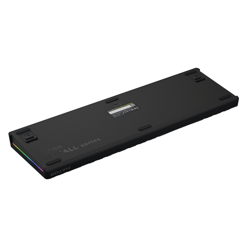 Клавіатура механічна HATOR Skyfall 100 PRO wireless (HTK4100UA) grey-black, silent switches