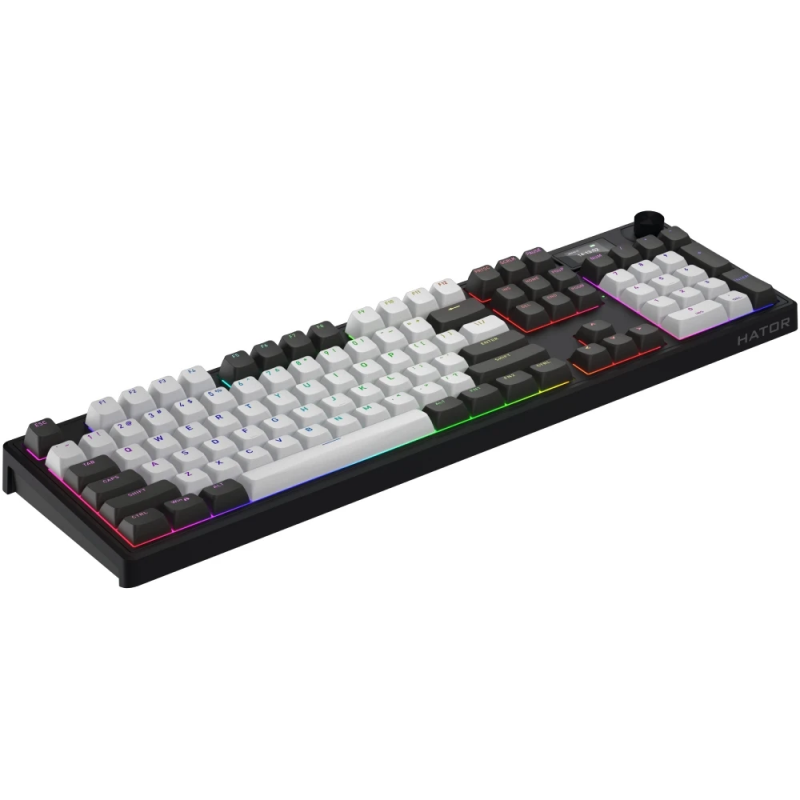 Клавіатура механічна HATOR Skyfall 100 PRO wireless (HTK4100) grey-black, US, silent switches