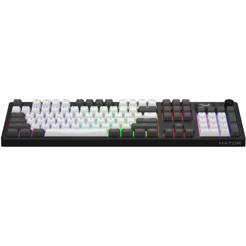 Клавіатура механічна HATOR Skyfall 100 PRO wireless (HTK4100) grey-black, US, silent switches