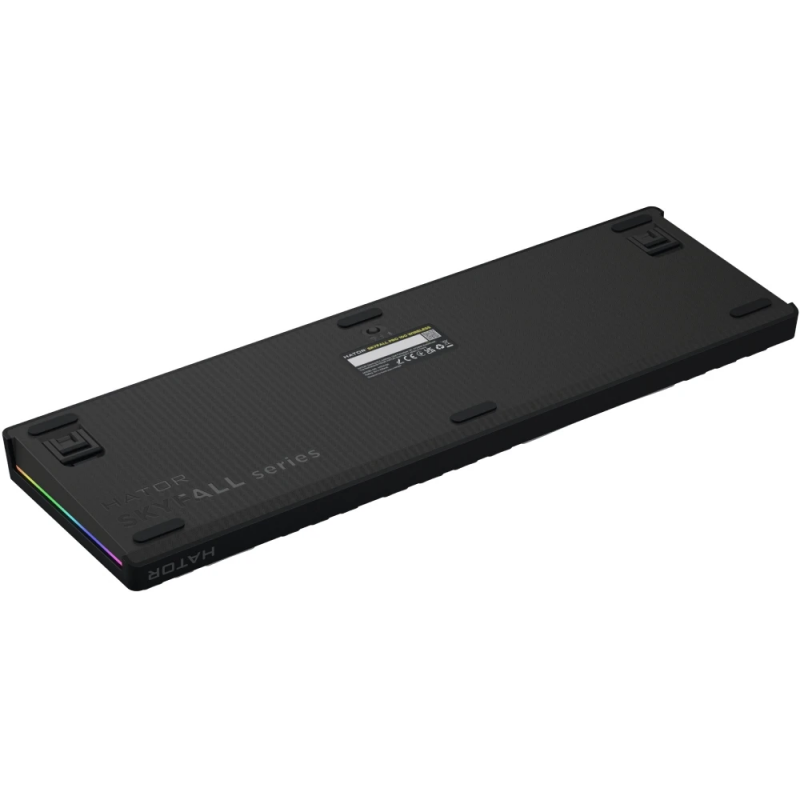 Клавіатура механічна HATOR Skyfall 100 PRO wireless (HTK4100) grey-black, US, silent switches