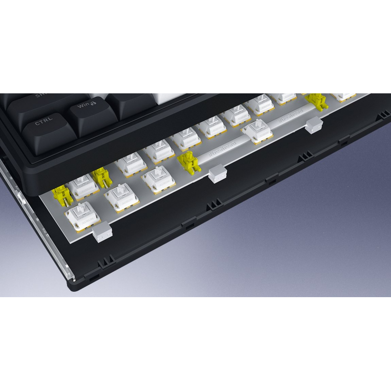 Клавіатура механічна HATOR Skyfall 65 PRO wireless (HTK4160EU) grey-black, UK-ISO, silent switches