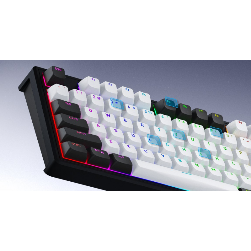 Клавіатура механічна HATOR Skyfall 65 PRO wireless (HTK4160EU) grey-black, UK-ISO, silent switches