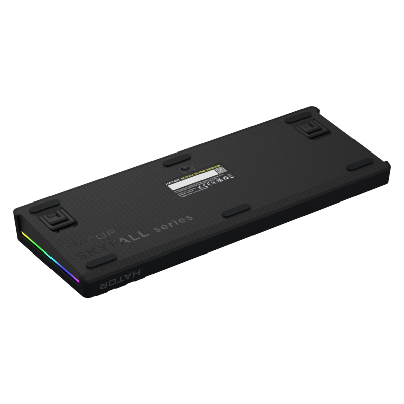 Клавіатура механічна HATOR Skyfall 65 PRO wireless (HTK4160UA) grey-black, silent switches