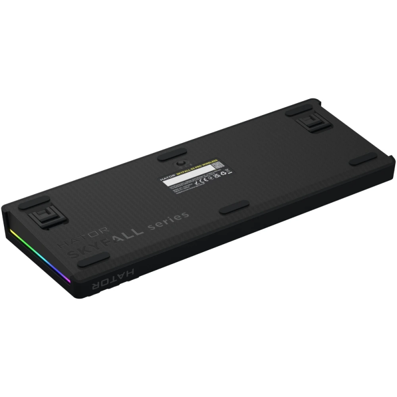Клавіатура механічна HATOR Skyfall 65 PRO wireless (HTK4160) grey-black, US, silent switches