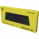 Клавіатура механічна HATOR Gravity X TKL orange (HTK550) black, US Layout