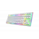 Клавіатура механічна HATOR Gravity X TKL orange (HTK551) white, US Layout