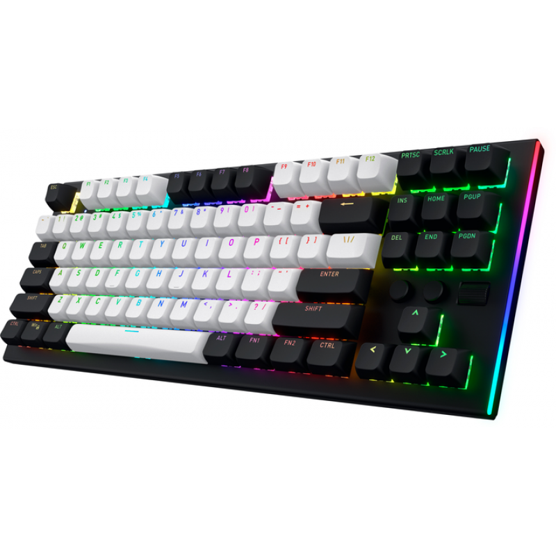 Клавіатура механічна HATOR Gravity TKL orange (HTK560) black, US layout