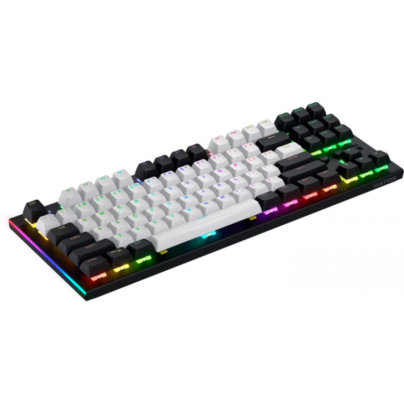 Клавіатура механічна HATOR Gravity TKL orange (HTK560) black, US layout