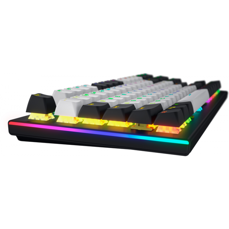 Клавіатура механічна HATOR Gravity TKL orange (HTK560) black, US layout