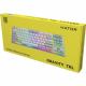 Клавіатура механічна HATOR Gravity TKL orange (HTK561) white, US Layout